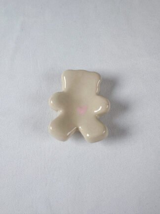 doudou de poche ourson rose