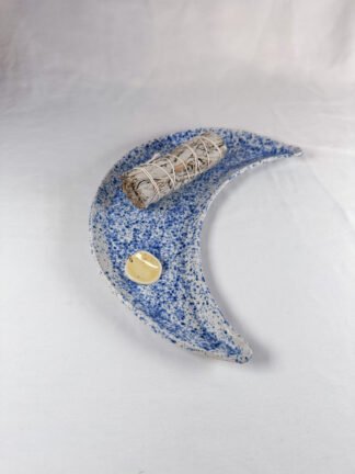 Grande Coupelle Lune - Moucheté