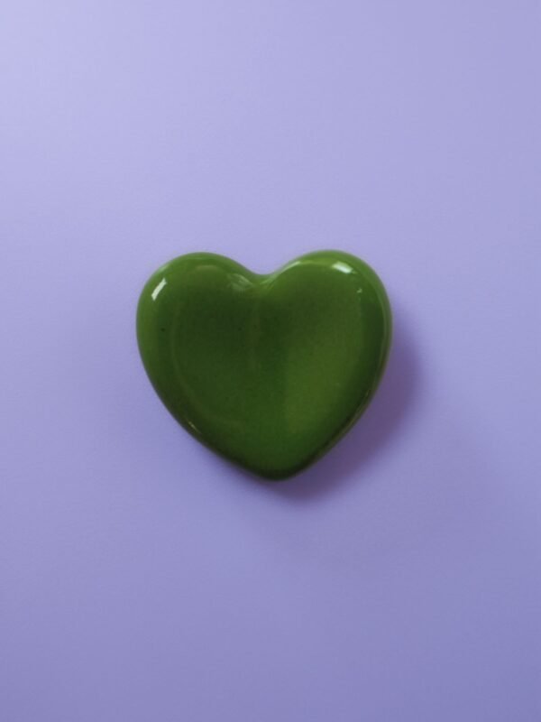 cœur de poche vert