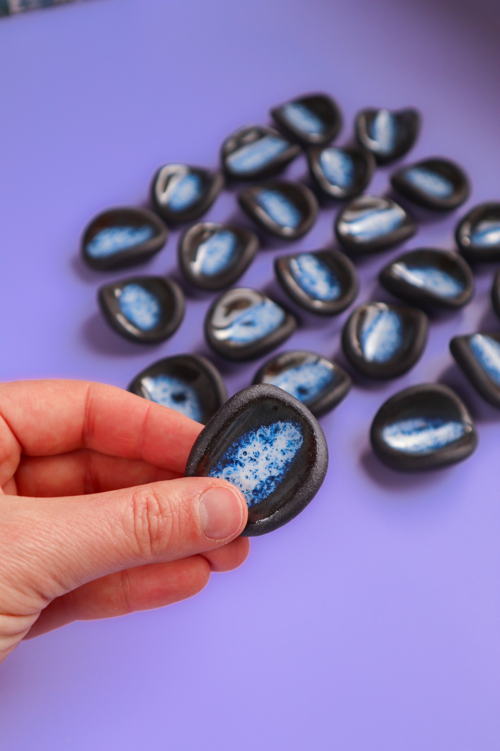 pierre d'apaisement océan noir