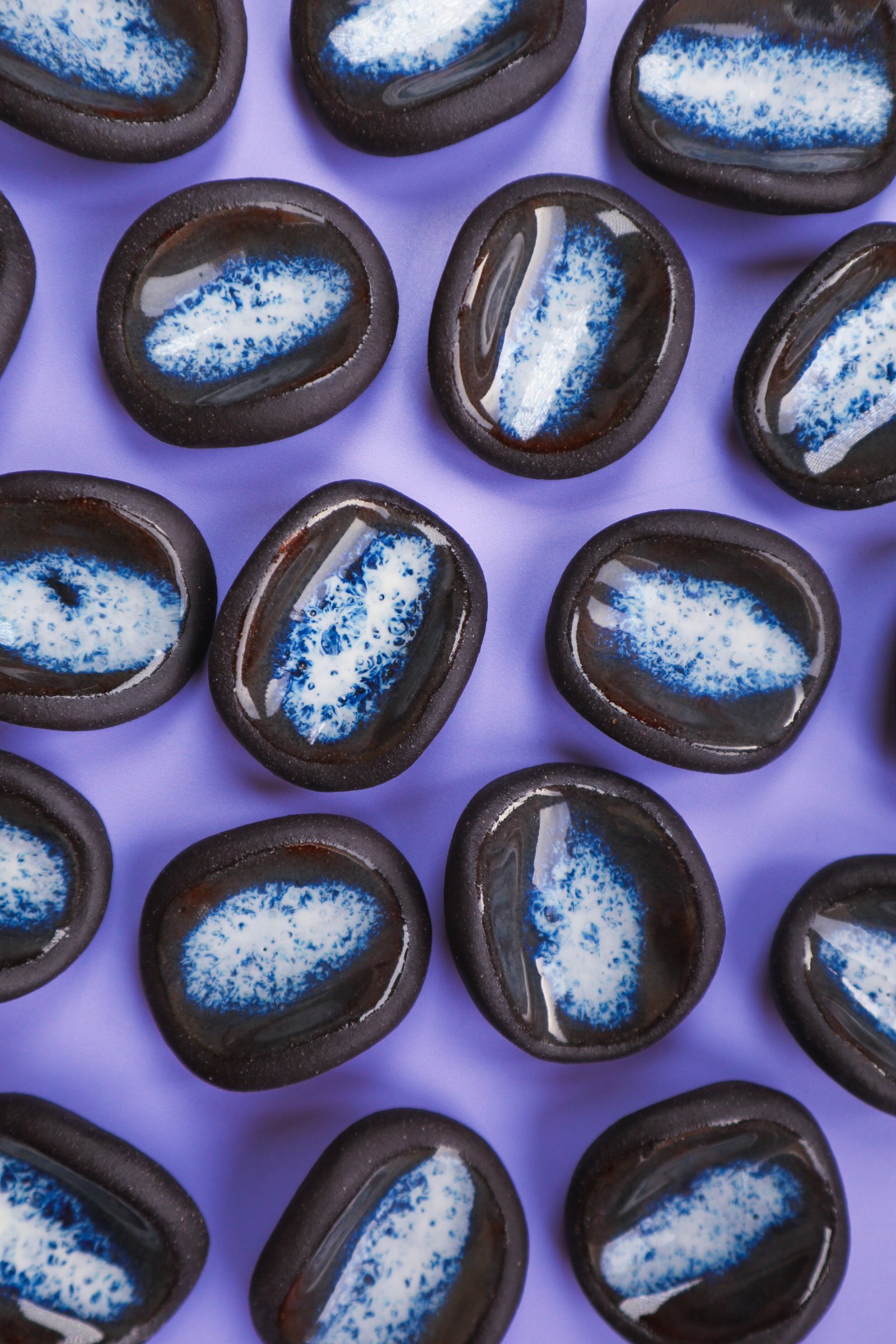 pierre d'apaisement océan noir