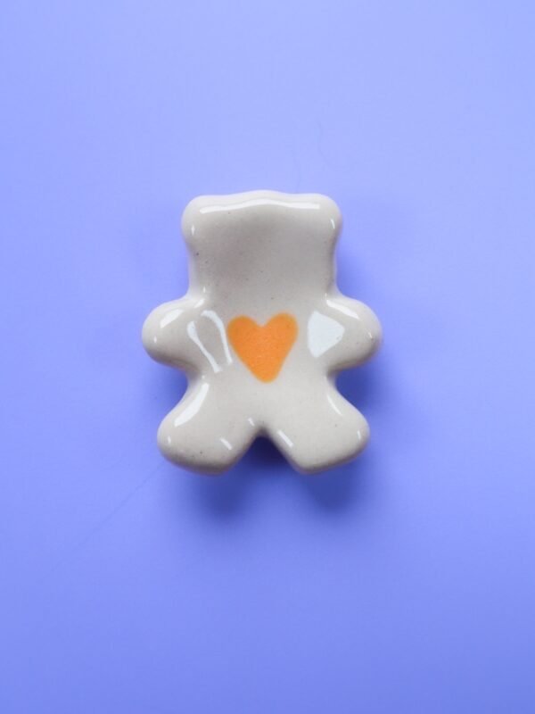 Doudou Ourson orange