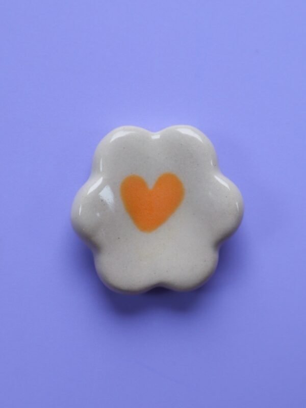 Doudou Fleur orange